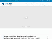 Tablet Screenshot of dolbey.com